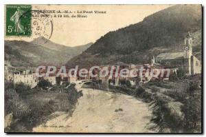 Old Postcard The Old Bridge Escarene