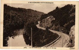 CPA L'Auvergne Pittoresque - La BOURBOULE - La Route du Barrage (244831)