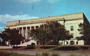 Postcard Oklahoma State Historical Society & Museum Lincoln Blvd. Oklahoma City