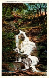 New York Cooperstown Leatherstocking Falls Curteich