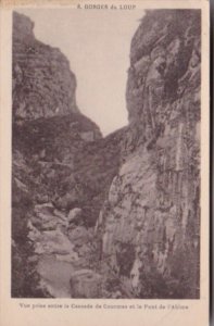 France Gorges de Loup Vue prise entre la Cascade de Courmes et le Ponte de l&...