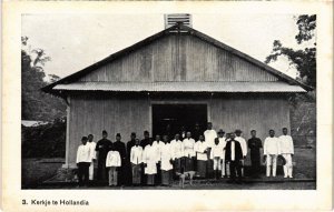 PC HOLLANDIA KERKJE PAPUA NED. NW. GUINEA (a33685)