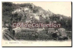 Old Postcard Roquebrune Vue Generale