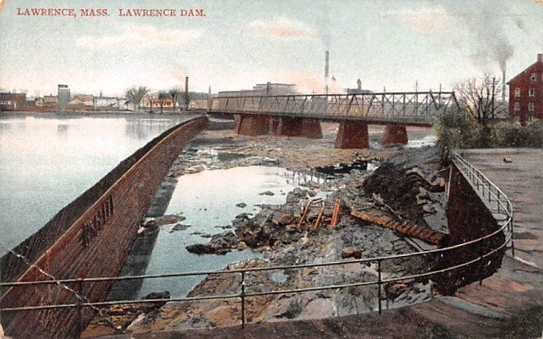 Lawrence Dam in Lawrence, Massachusetts