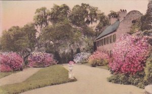 South Wing Of Tudor Mansion Middletown Place Gardens Charleston South Carolin...