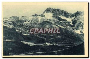 Old Postcard The Dauphine Lautaret Laces Du Galibier and the rock of the Gran...
