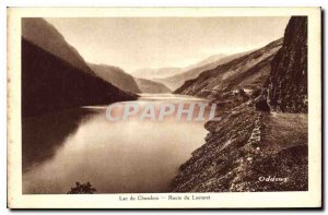 Old Postcard Lac Chambon Route du Lautaret