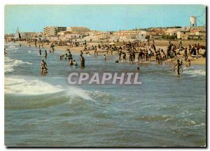 Modern Postcard Saint Pierre sur Mer Aude The Beach