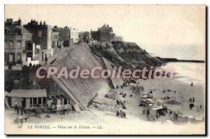 Old Postcard Le Portel Villas on the Cliff