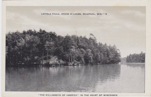 Wisconsin Waupaca Chain O' Lakes Loyola Villa