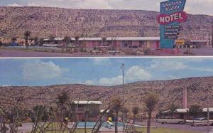 Western Hills Motel - Sanderson TX, Texas - pm 1965