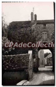 Postcard Old Cezy Yonne Gateway and Lavoir