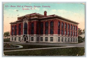 Vintage 1910 Postcard Bowne Hall of Chemistry Syracuse University Syracuse NY