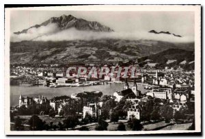 Postcard Modern Lucerne and Pilate