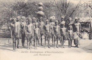 Group Of Natives Jardin Zoologique d'Acclimation Les Malabares Hagenbeck...