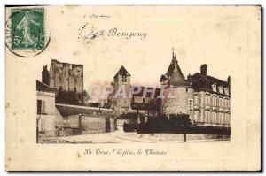 Old Postcard Beaugency La Tour L & # 39eglise the castle