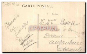 Old Postcard Limoges Train Viaduct