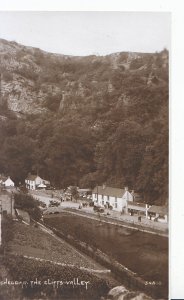 Somerset Postcard - Cheddar - The Cliffs Valley - Real Photograph    XX850