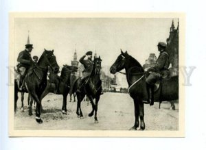 142359 RUSSIA Moscow 1925 Red Square FRUNZE & VOROSHILOV Old