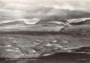 ABISKO LAPPLAND NORWAY~LAPPORTEN fran NJULJA~G BYSTEDT PHOTO POSTCARD 1940s