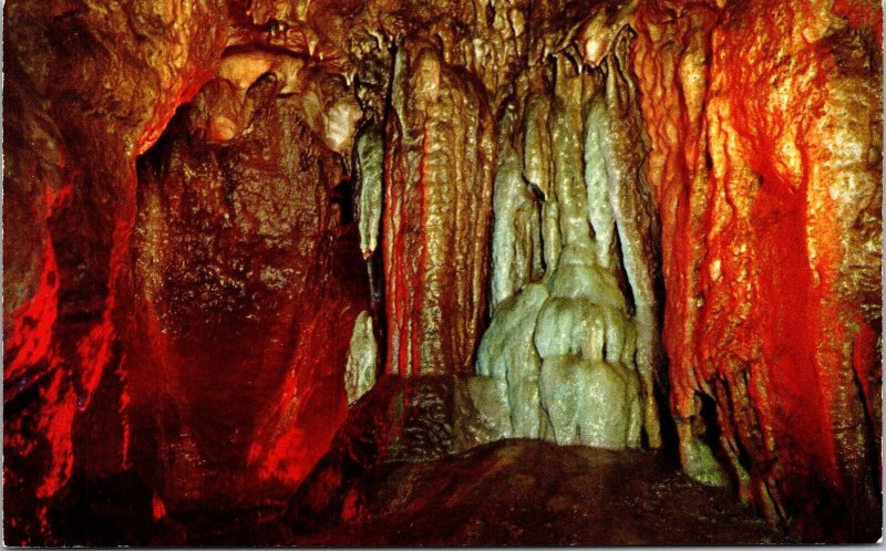 Linville Caverns Blue Ridge Parkway Linville Marion NC North Carolina Postcard 