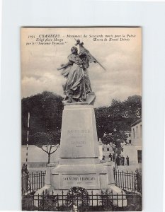 Postcard Monument des Savoyards merts la pour la Patrie Chambéry France