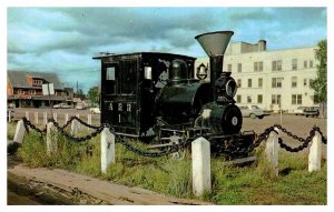 Postcard TRAIN STATION SCENE Fairnaks Alaska AK AT4558