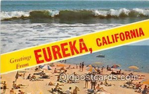 Greeting From Eureka CA, USA Unused 