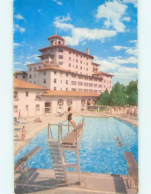 Unused Pre-1980 BROADMOOR HOTEL Colorado Springs Colorado CO Q5826-12