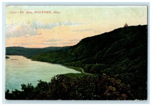 c1907 Nature Scene, Mount Tom, Holyoke, Massachusetts MA Antique Postcard