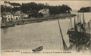 CPA PORNIC Le Port et la Cornsche de Gourmalon (150608)