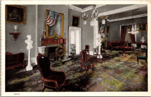 Double Parlor at The Hermitage Home of Andrew Jackson TN Postcard PC175