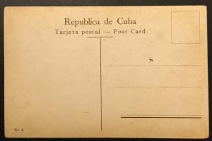 Postcard Unused Carlos III Promenade Havana Cuba No 4 LB