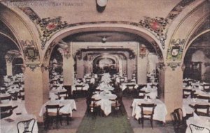 Main Dining Room Interior Bismarck Cafe San Francisco California