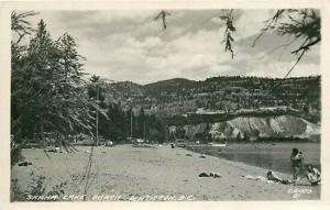 Canada, Penticton, BC, RPPC, Skaha Lake Beach, Swimmers