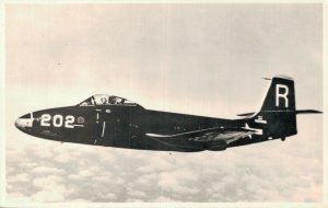 McDonnell F2H-1 Banshee US Air Force Airplane RPPC 06.73