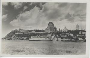 Canada Steamship Lines, Quebec City QC, Que Quebec Postcard RPPC