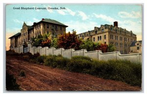 Good Shepherd Convent Omaha Nebraska NE DB Postcard V16