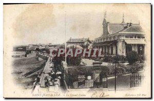 Old Postcard Saint Jean de Luz The Grand Casino