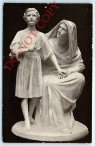 Art Institute of Chicago - Her Son by Nellie Walker Litho Photo PC Sculpture A30