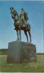 MANASSAS, VA Virginia STONEWALL JACKSON Statue   c1950s   Postcard