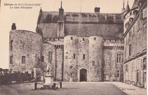 BF16260 chateau de sully sur loire la cour d honneur france front/back image