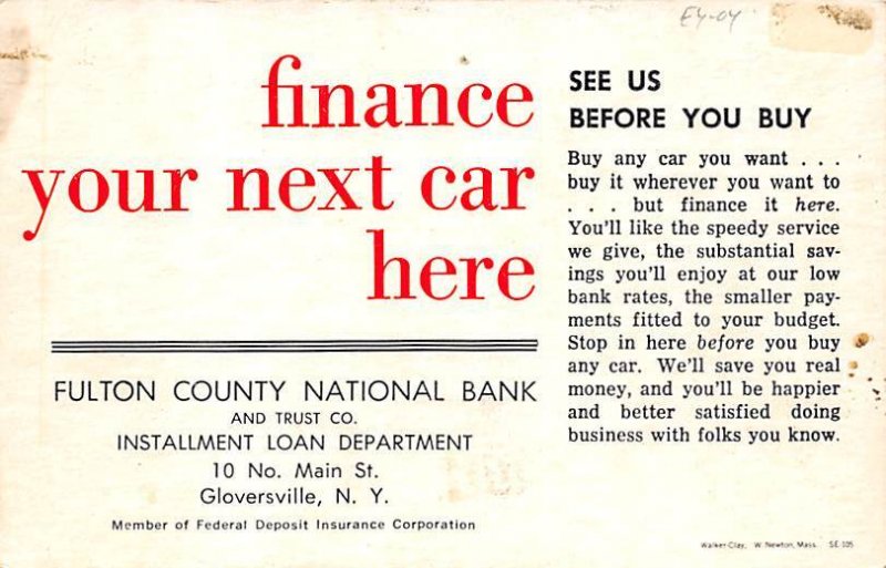 1906 rainier Auto Unused 