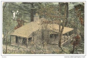 Pine Banks Park, The Log Cabin, Malden, Massachusetts, PU-1912