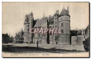 Old Postcard Bourges the Jacques Coeur palace