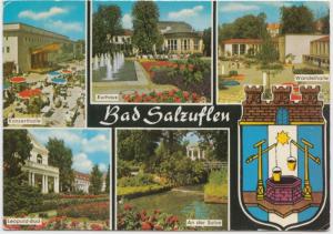 Bad Salzuflen, Germany, multi view, 1974 used Postcard