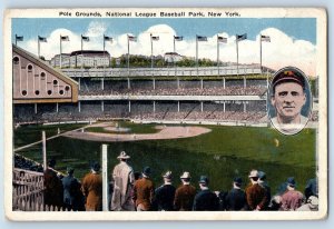 c1910's Polo Grounds National League Baseball Park New York NY Antique Postcard