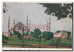 Postcard Modern Istanbul Sultanahmet Camil