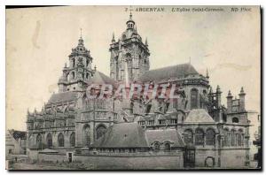 CPA Argentan L'Eglise Saint Germain 