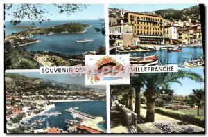 Old Postcard Villefranche Sur Mer